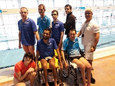 Les nageurs en confiance