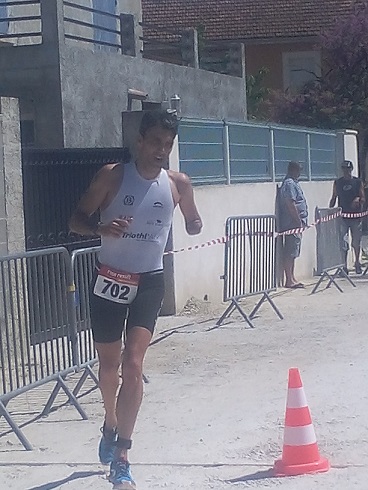 ARMAND Pascal 5eme du Paratriathlon