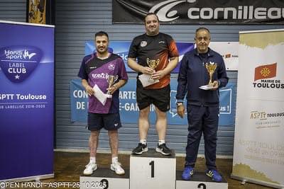 Lionel DIALLO sur le Podium